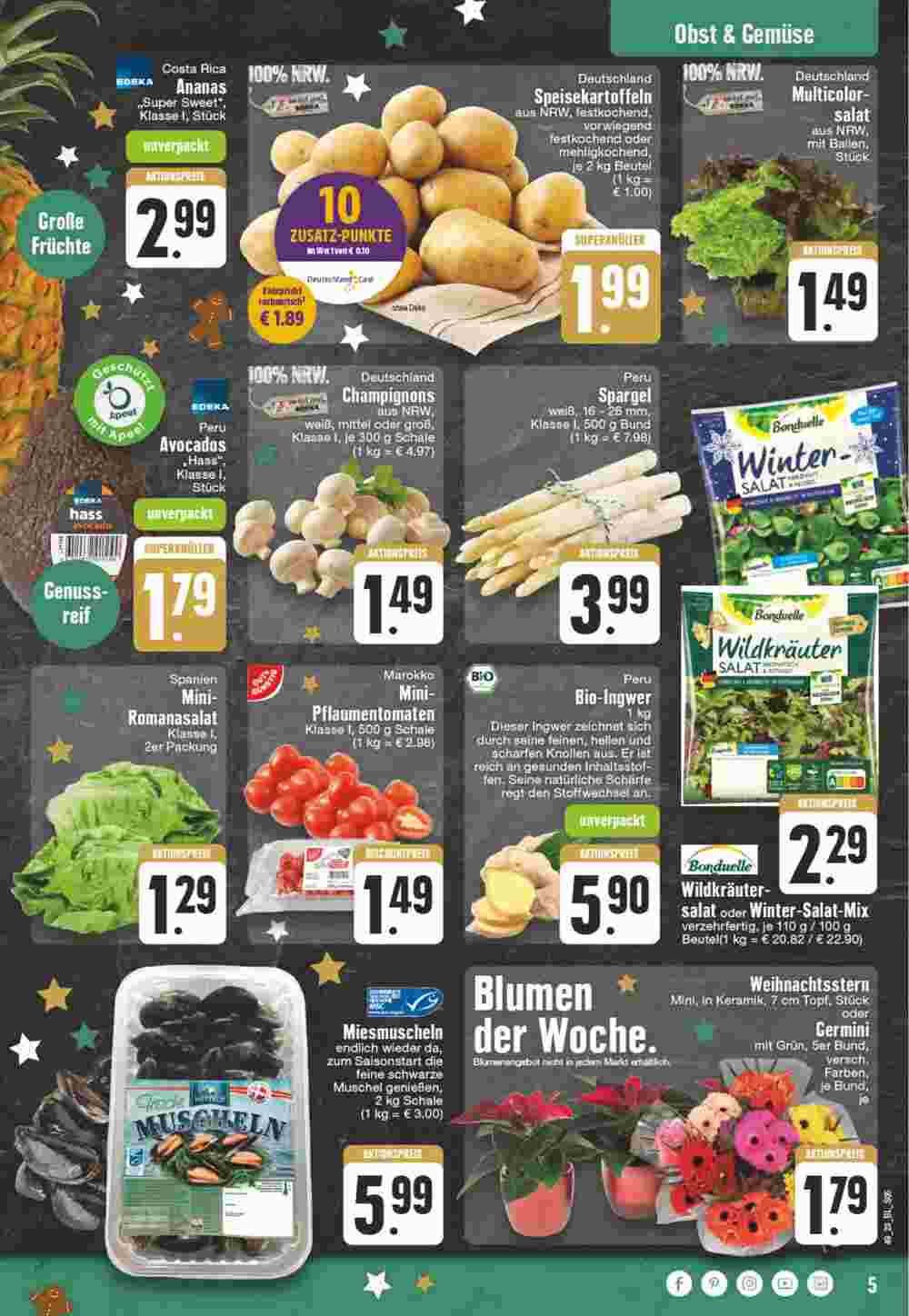 EDEKA Hövener Prospekt (ab 04.12.2023) zum Blättern - Seite 5