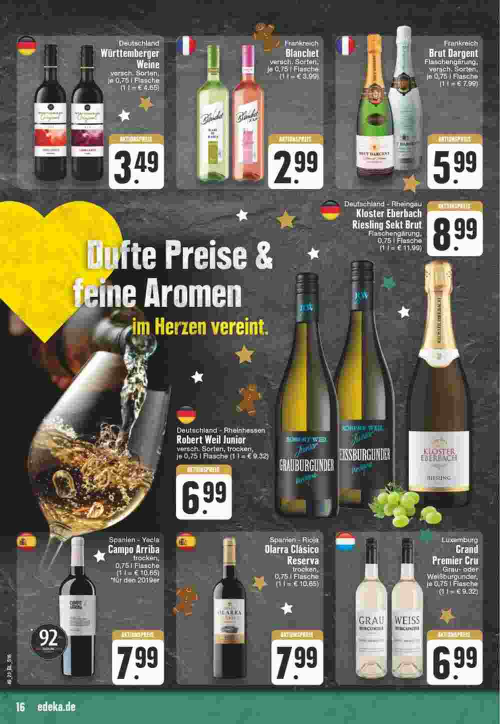 Edeka Wegner Prospekt (ab 04.12.2023) zum Blättern - Seite 16