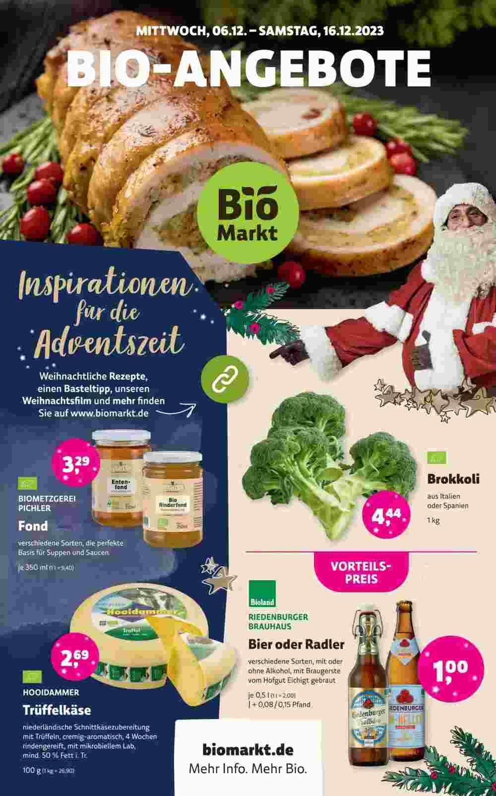 Biomarkt Prospekt (ab 05.12.2023) zum Blättern - Seite 1