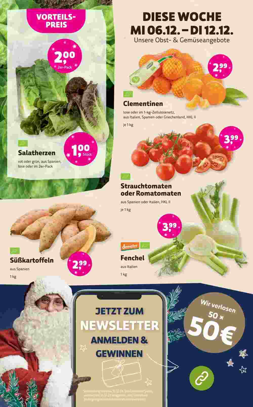 Biomarkt Prospekt (ab 05.12.2023) zum Blättern - Seite 2