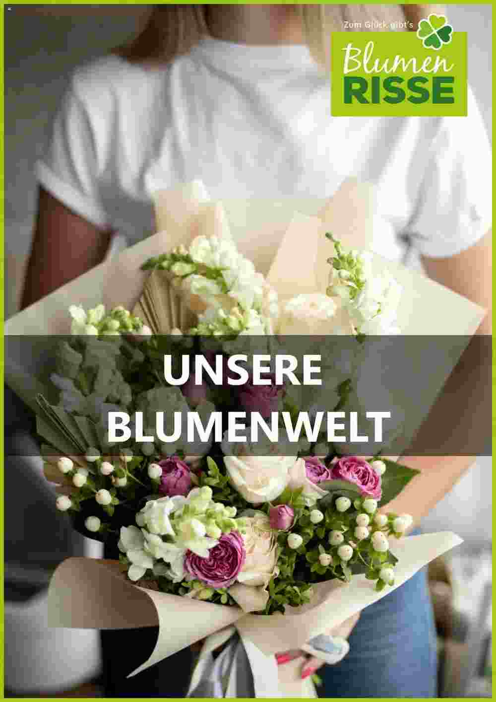 Blumen Risse Prospekt (ab 06.12.2023) zum Blättern - Seite 1