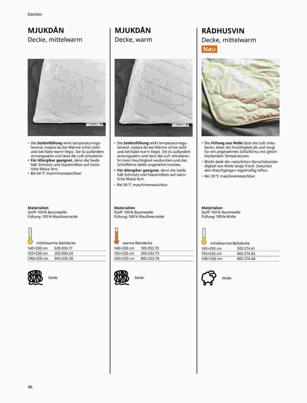 IKEA Prospekt (ab 06.12.2023) zum Blättern - Seite 46