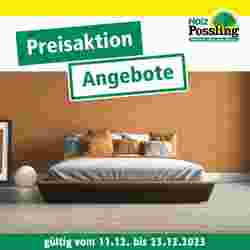 Holz Possling Prospekt (ab 07.12.2023) zum Blättern