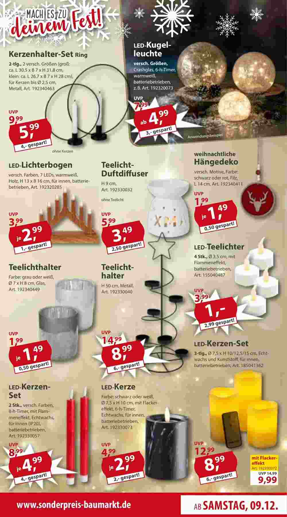 Sonderpreis Baumarkt Prospekt (ab 09.12.2023) zum Blättern - Seite 3