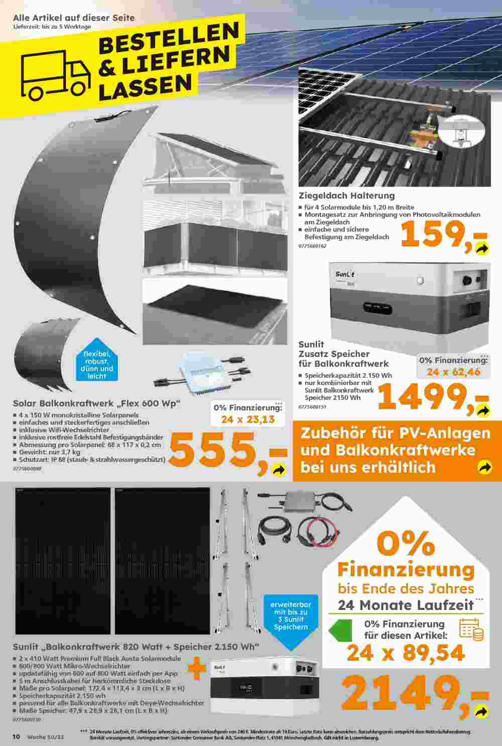 Globus Baumarkt Prospekt (ab 09.12.2023) zum Blättern - Seite 10