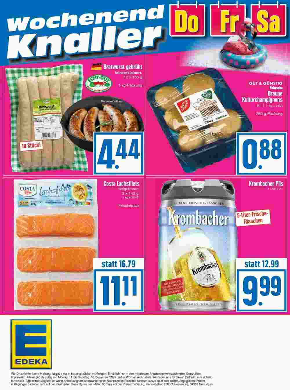 EDEKA Hahner Prospekt (ab 09.12.2023) zum Blättern - Seite 18