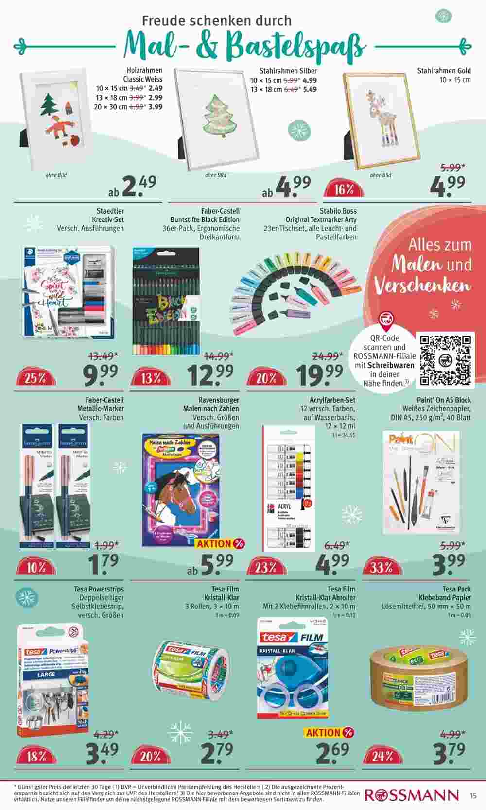 Rossmann Prospekt (ab 10.12.2023) zum Blättern - Seite 15
