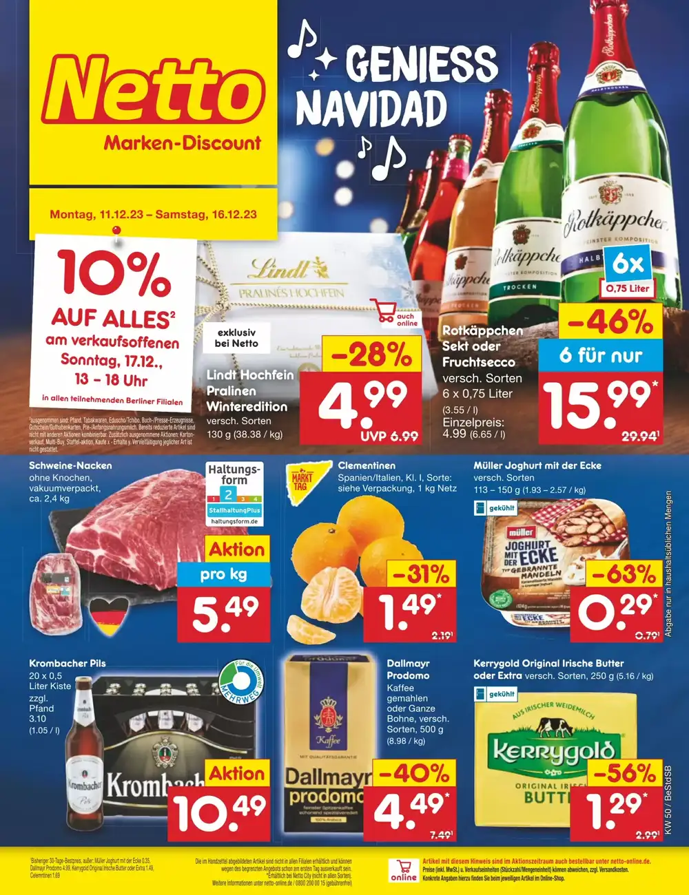 Netto Marken-Discount Prospekt (ab 11.12.2023) Zum Blättern | Prospekt ...