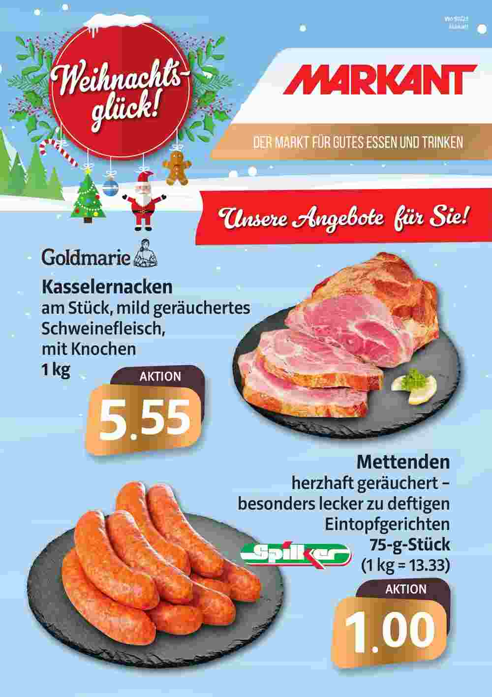 Markant Markt Prospekt (ab 11.12.2023) zum Blättern - Seite 1