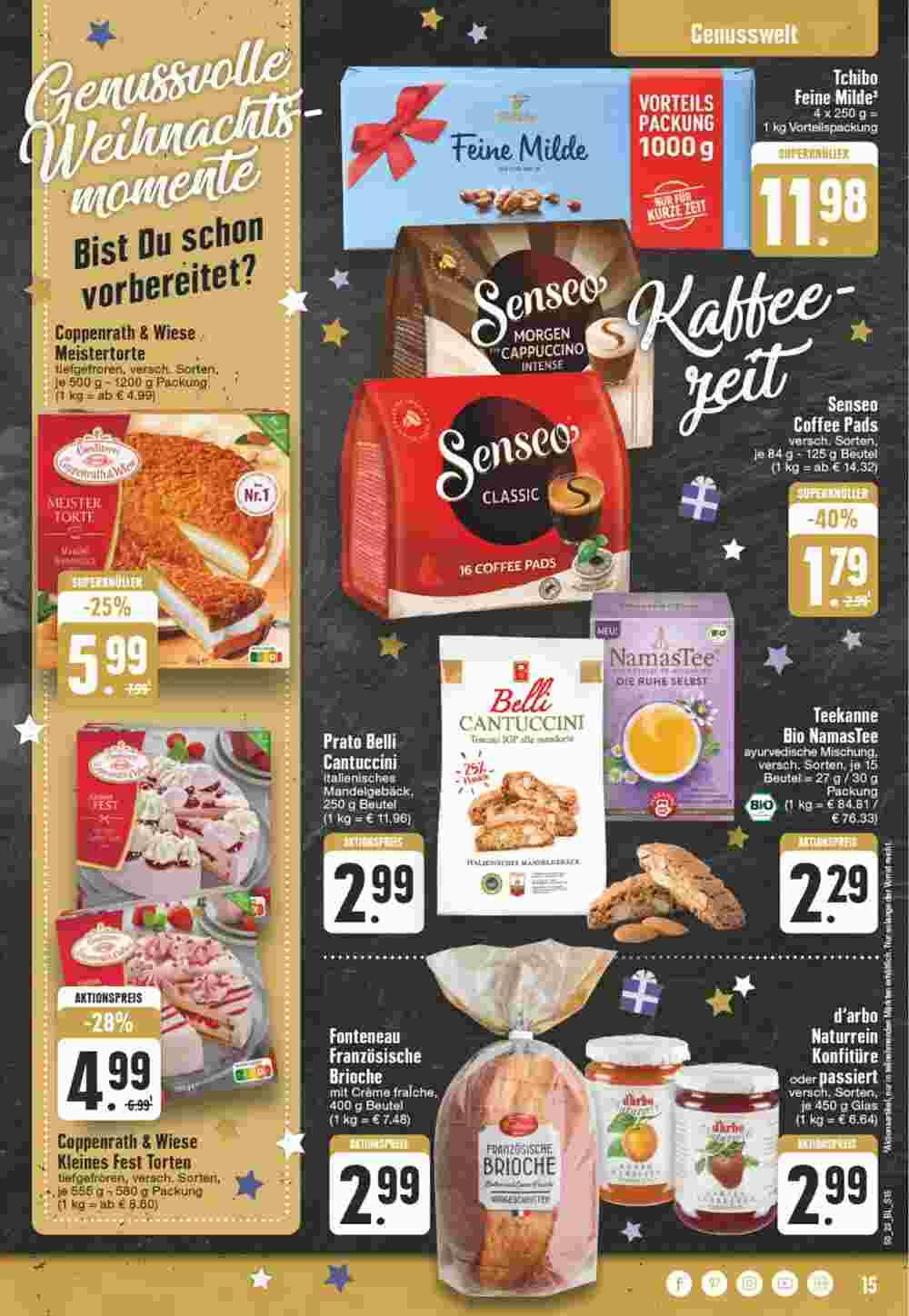 Edeka Wegner Prospekt (ab 11.12.2023) zum Blättern - Seite 15