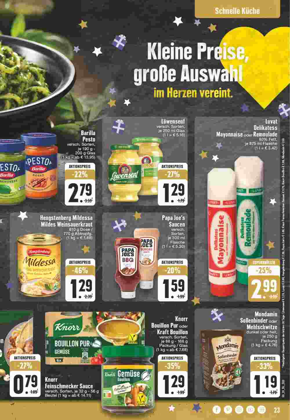 Edeka Wegner Prospekt (ab 11.12.2023) zum Blättern - Seite 23