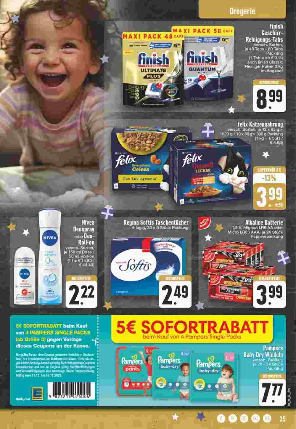 Edeka Wegner Prospekt (ab 11.12.2023) zum Blättern - Seite 25