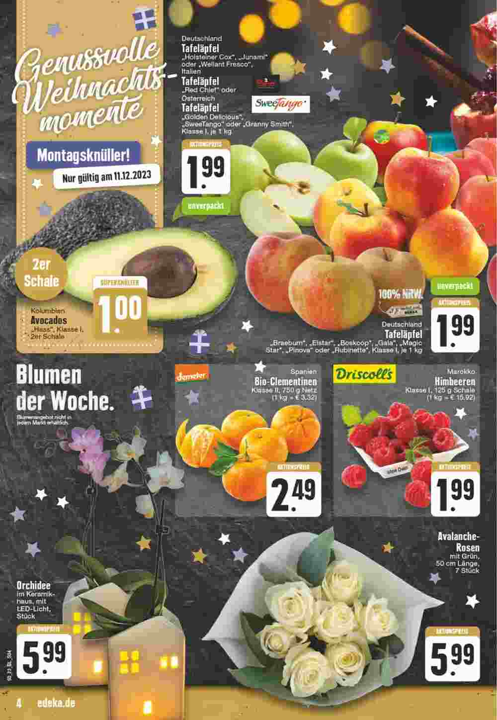 Edeka Wegner Prospekt (ab 11.12.2023) zum Blättern - Seite 4