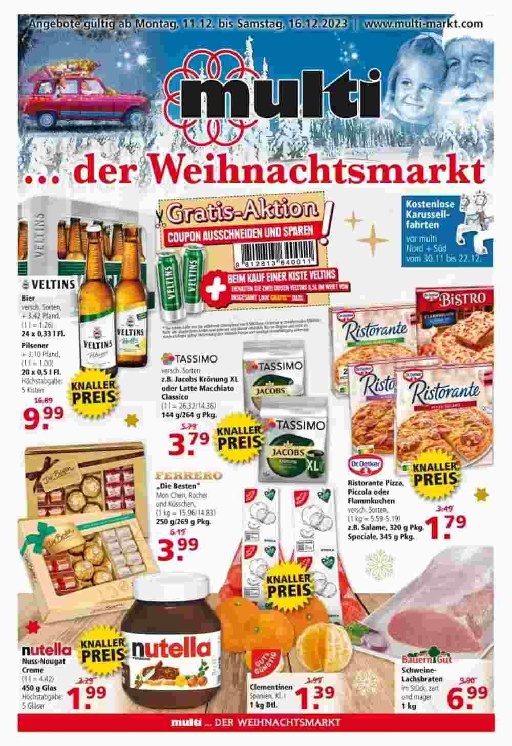 Multi Markt Prospekt (ab 11.12.2023) zum Blättern - Seite 1