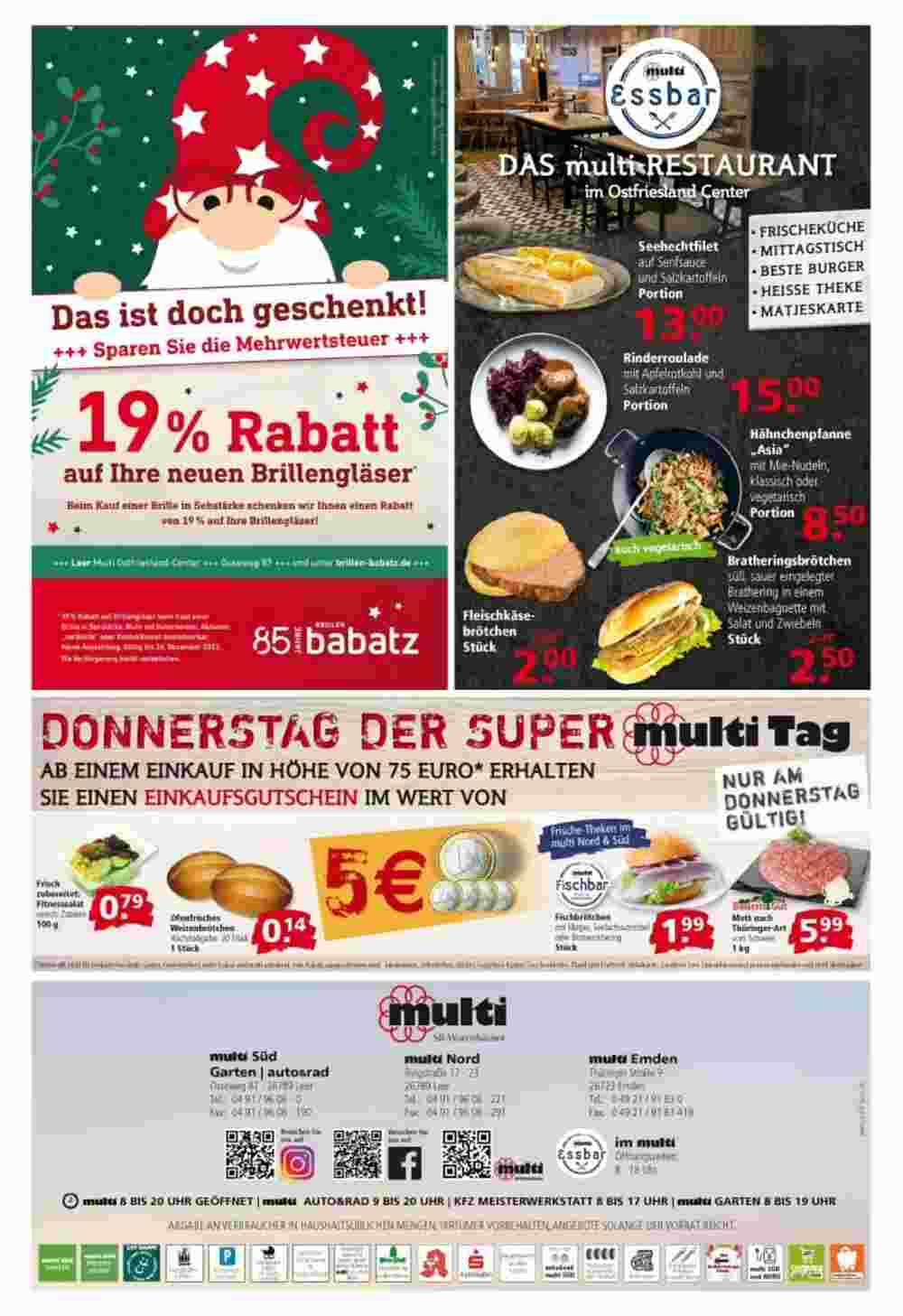 Multi Markt Prospekt (ab 11.12.2023) zum Blättern - Seite 20