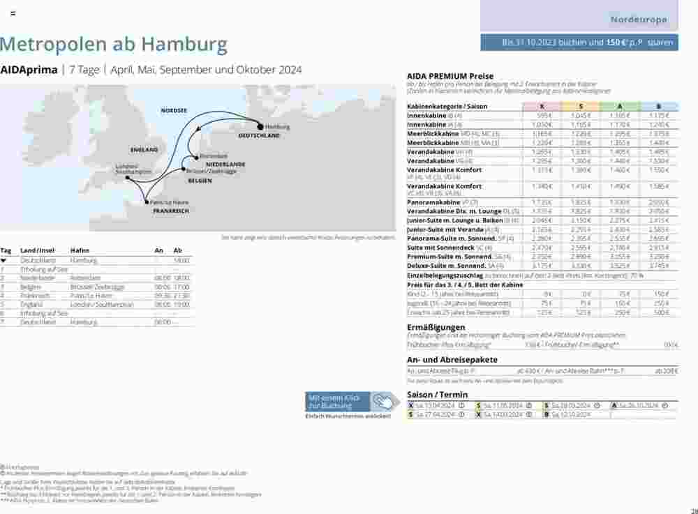 Aida Cruises Prospekt (ab 12.12.2023) zum Blättern - Seite 28