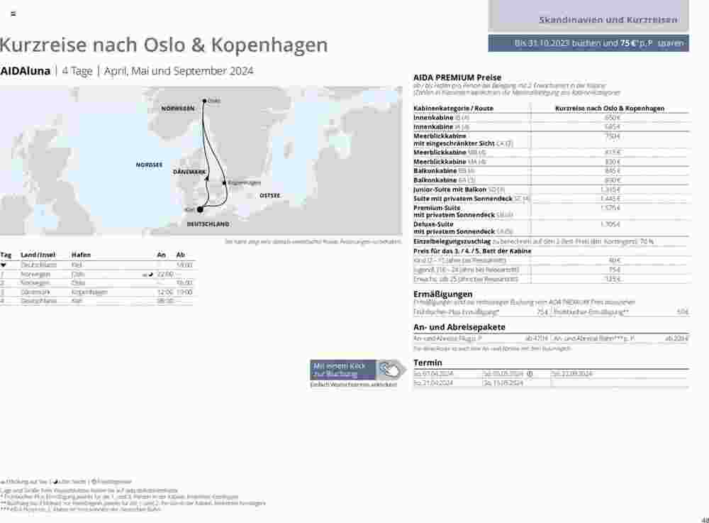 Aida Cruises Prospekt (ab 12.12.2023) zum Blättern - Seite 48