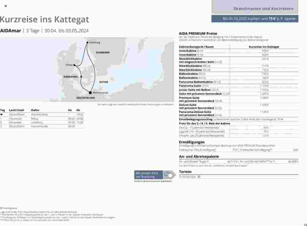 Aida Cruises Prospekt (ab 12.12.2023) zum Blättern - Seite 50