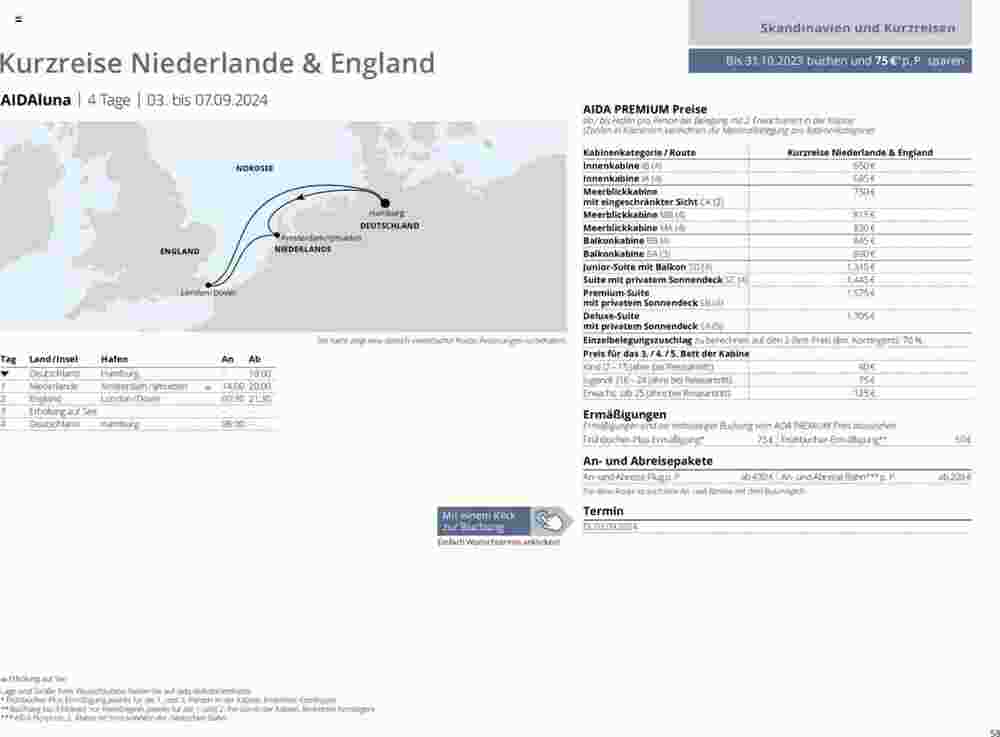 Aida Cruises Prospekt (ab 12.12.2023) zum Blättern - Seite 58