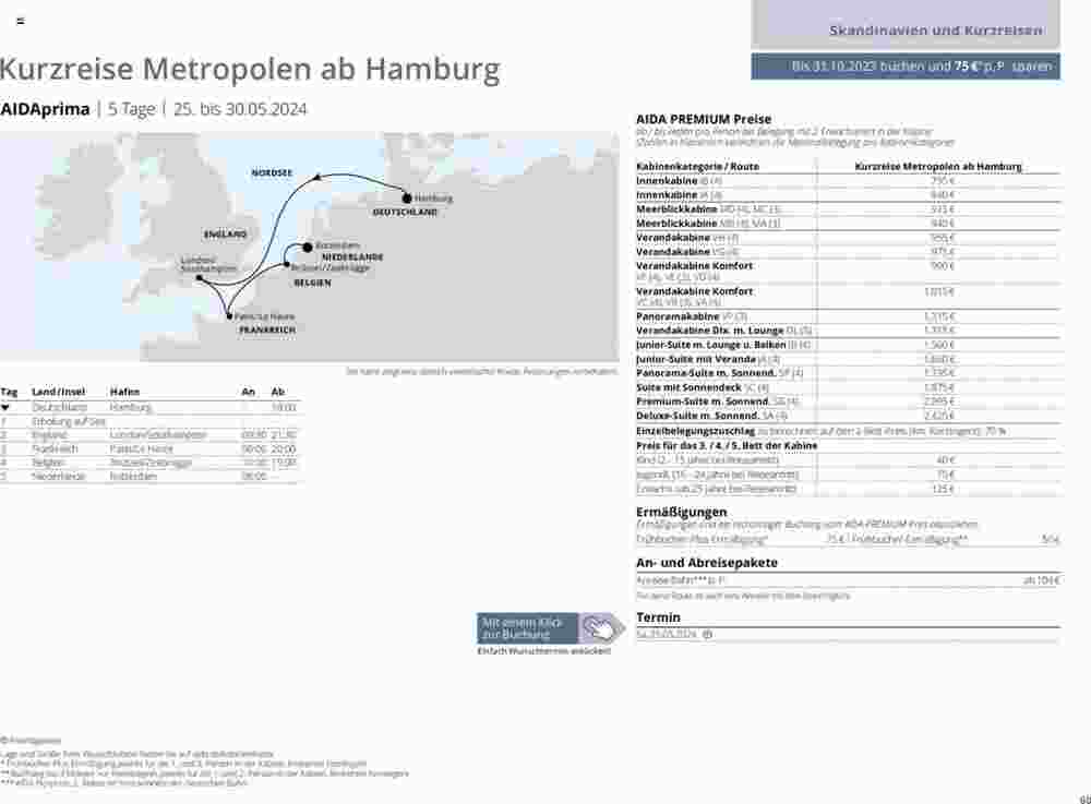 Aida Cruises Prospekt (ab 12.12.2023) zum Blättern - Seite 60