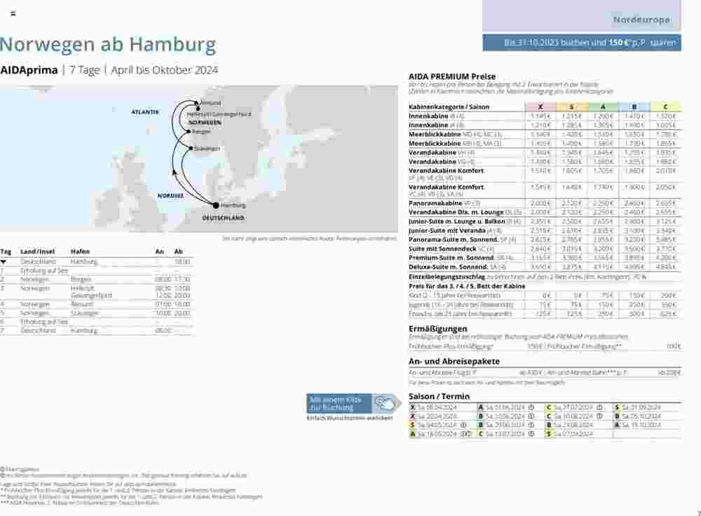 Aida Cruises Prospekt (ab 12.12.2023) zum Blättern - Seite 7