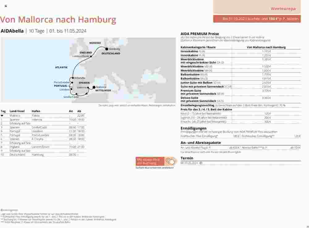 Aida Cruises Prospekt (ab 12.12.2023) zum Blättern - Seite 71