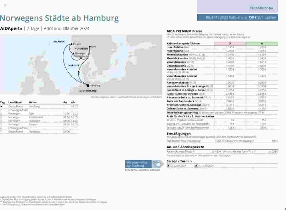 Aida Cruises Prospekt (ab 12.12.2023) zum Blättern - Seite 8