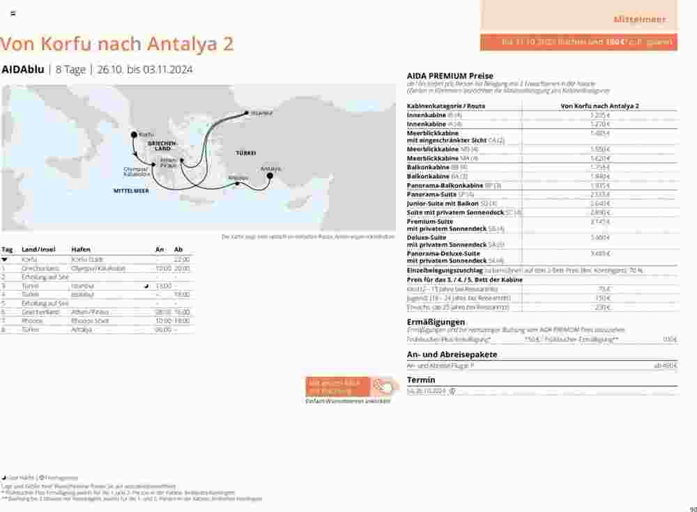 Aida Cruises Prospekt (ab 12.12.2023) zum Blättern - Seite 90