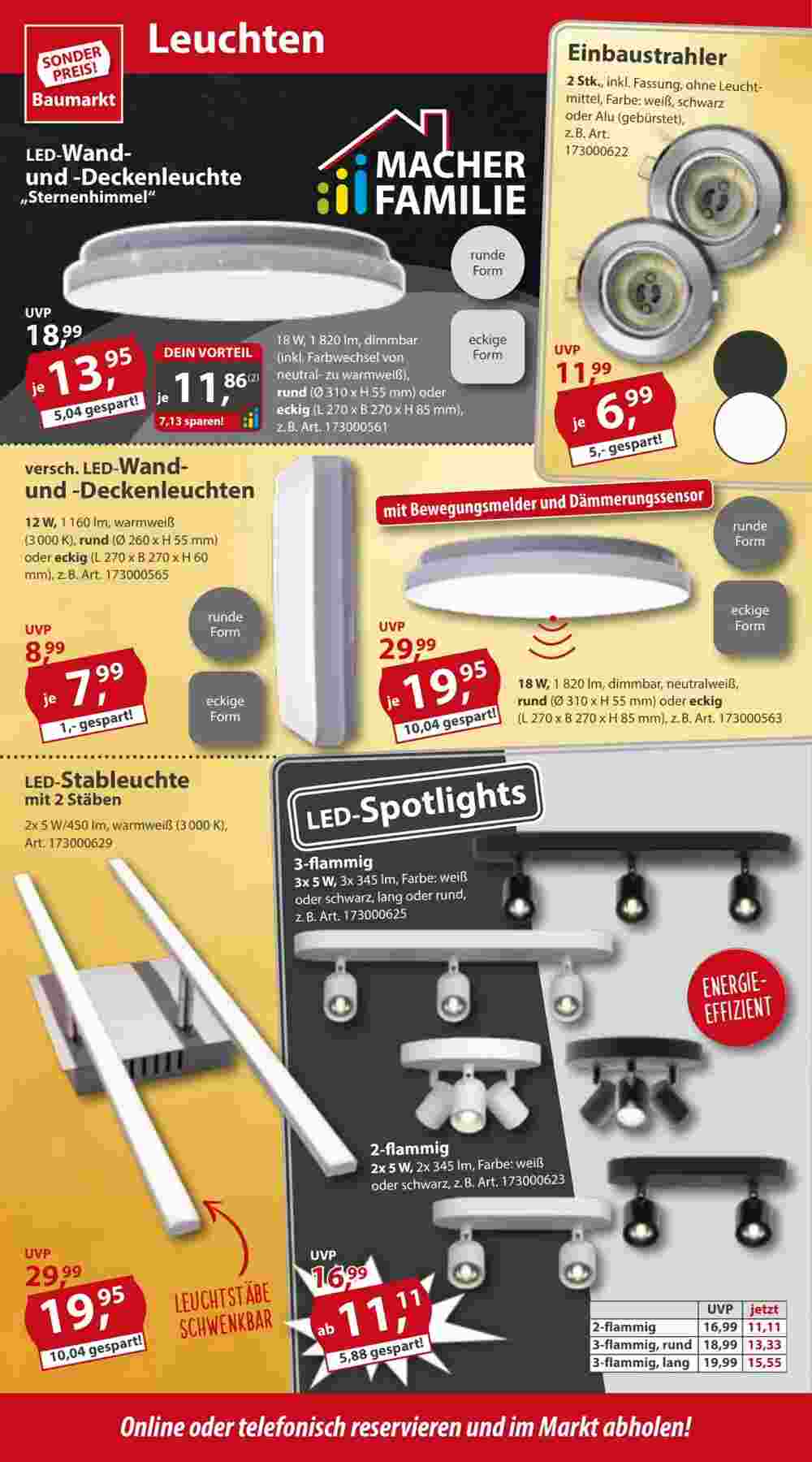 Sonderpreis Baumarkt Prospekt (ab 16.12.2023) zum Blättern - Seite 14