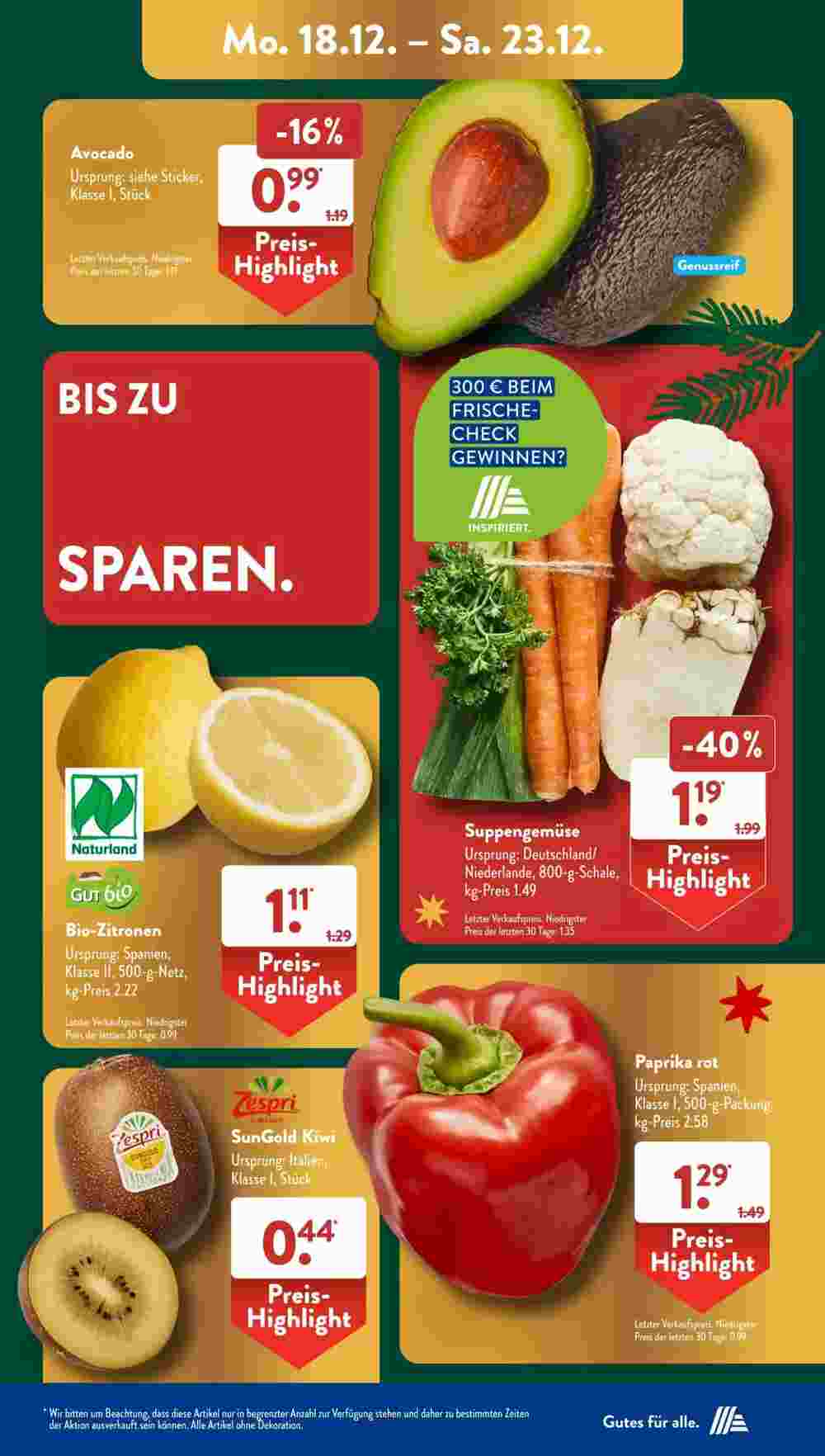 Aldi Süd Prospekt (ab 17.12.2023) zum Blättern - Seite 5