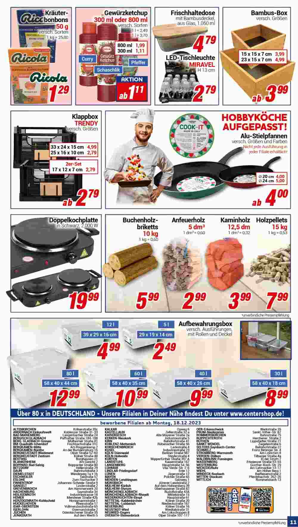 CENTERSHOP Prospekt (ab 18.12.2023) zum Blättern - Seite 11