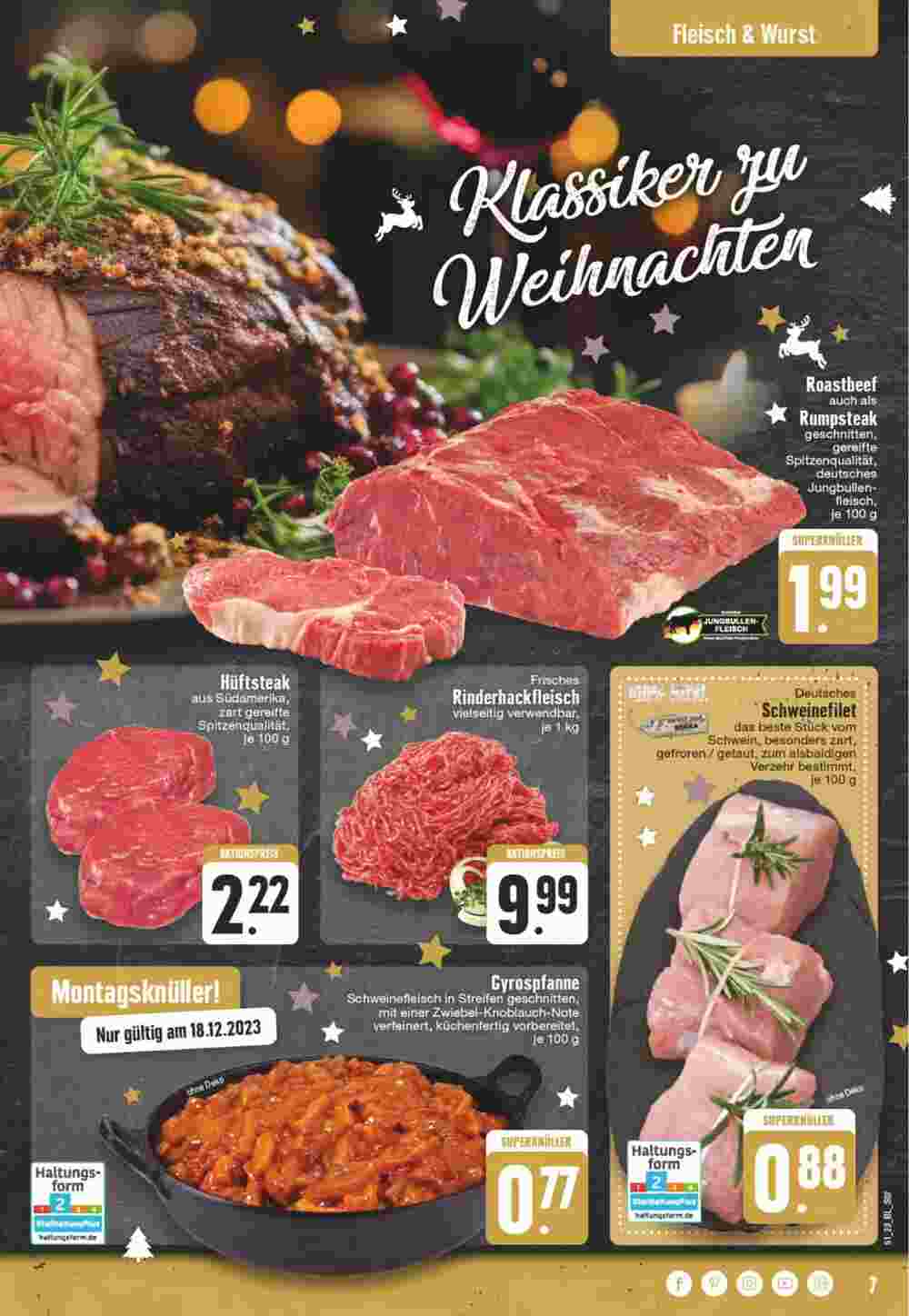 Edeka Wegner Prospekt (ab 18.12.2023) zum Blättern - Seite 7