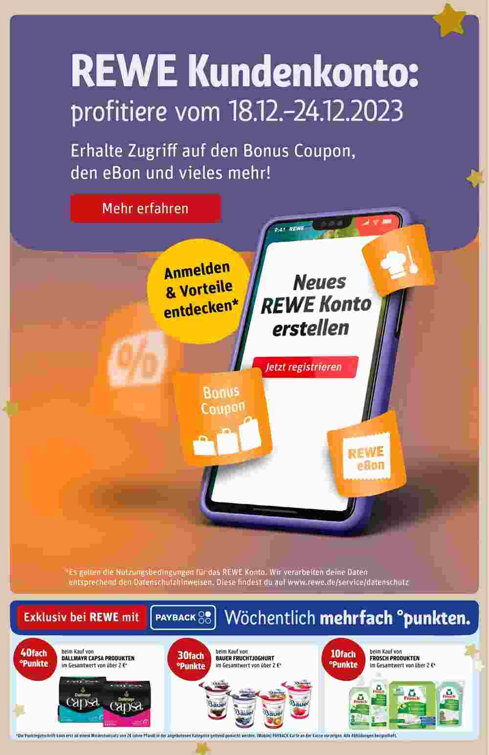 REWE PETZ Prospekt (ab 18.12.2023) zum Blättern - Seite 23