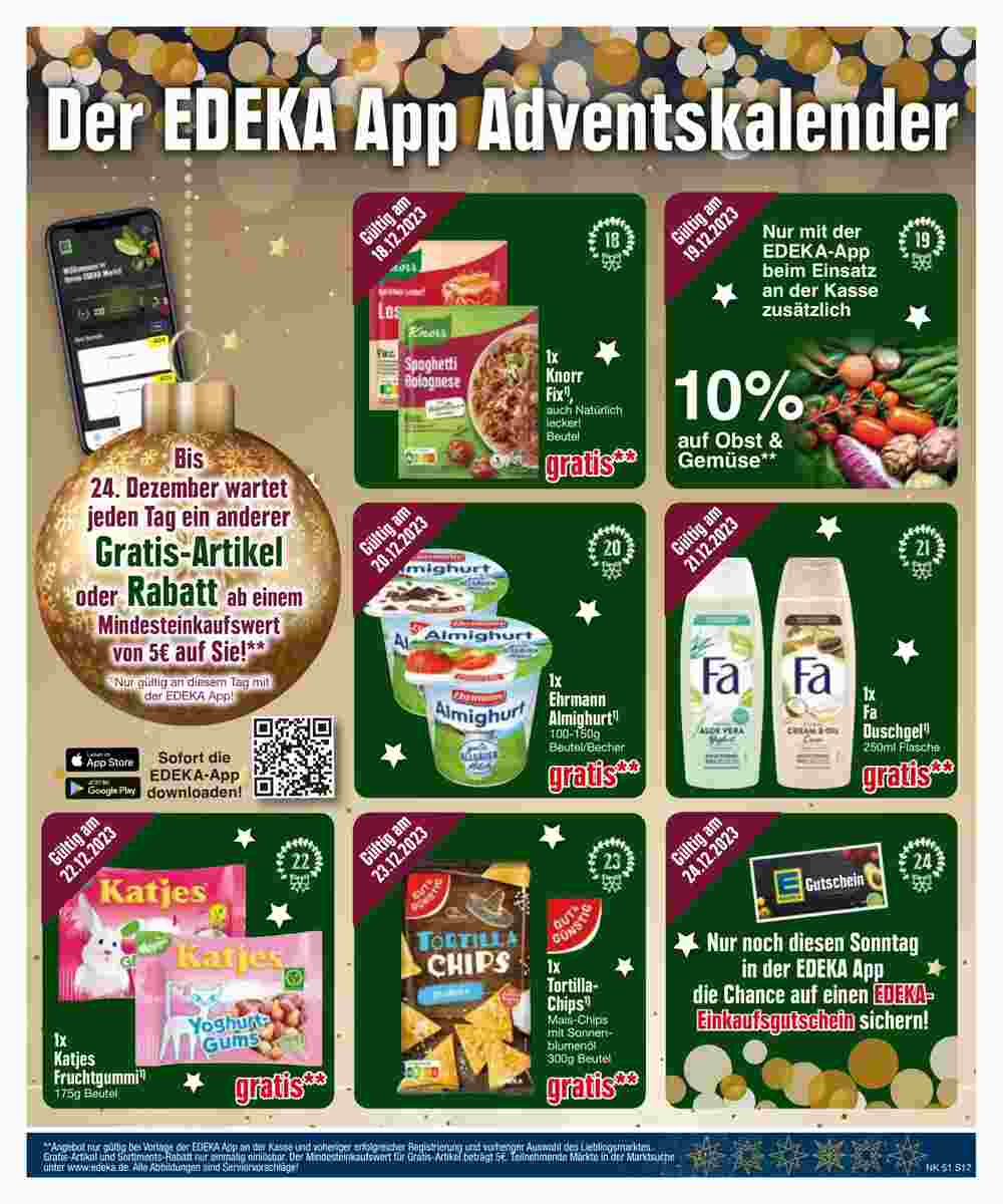 Edeka Scherer Prospekt (ab 18.12.2023) zum Blättern - Seite 19