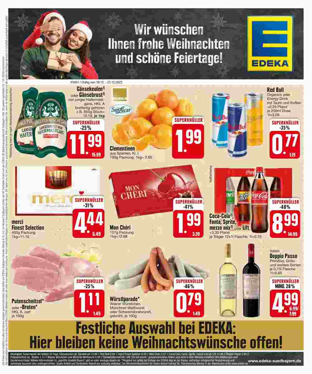 Edeka Scherer Prospekt (ab 18.12.2023) zum Blättern - Seite 3