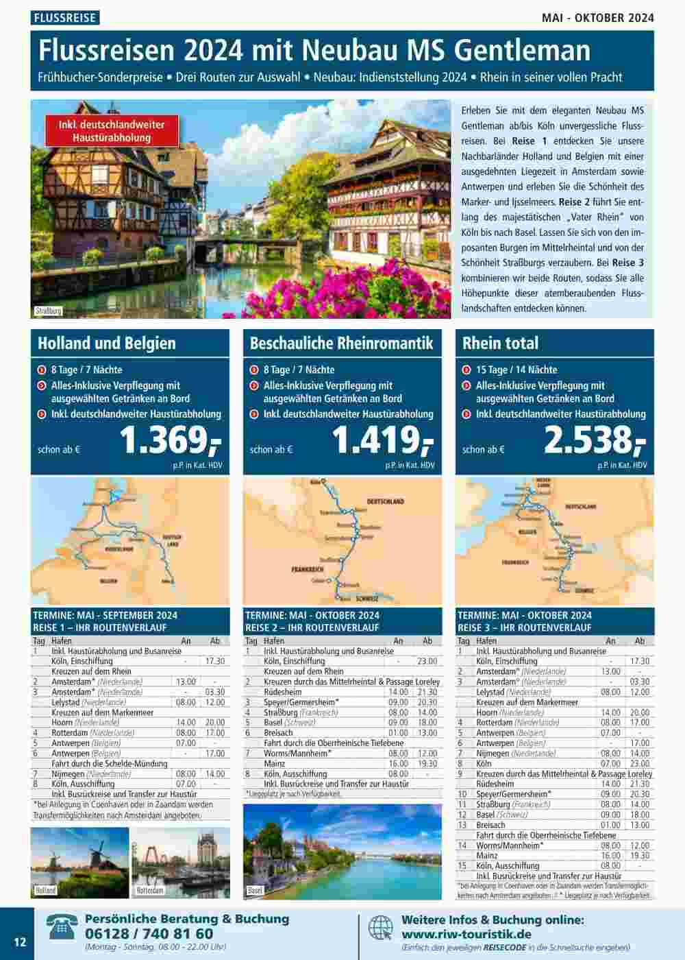 RIW Touristik Prospekt (ab 21.12.2023) zum Blättern - Seite 12