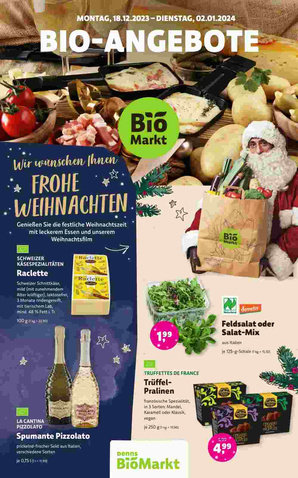 Biomarkt Prospekt (ab 22.12.2023) zum Blättern - Seite 1