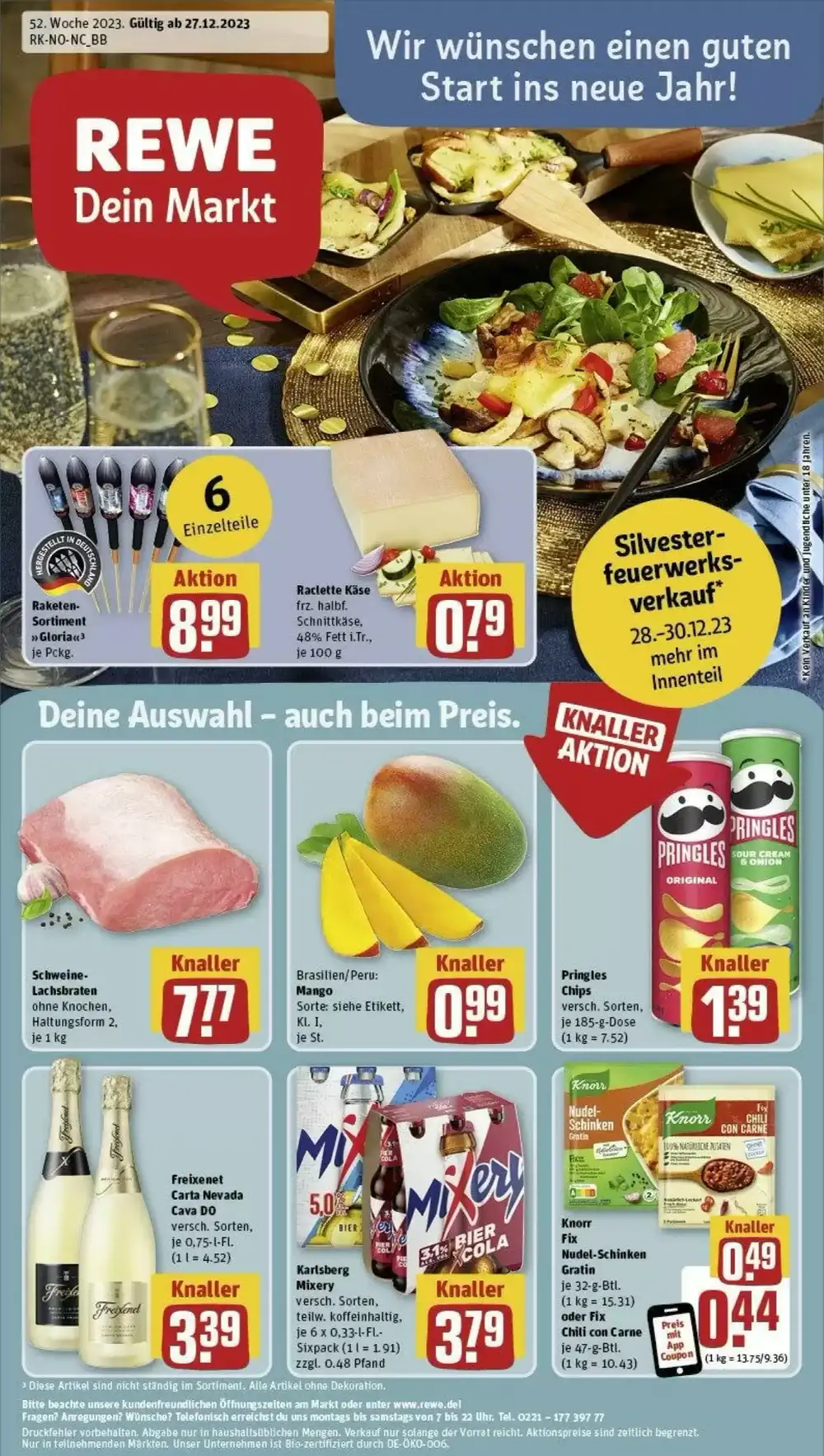 REWE Prospekt (ab 24.12.2023) zum Blättern Prospekt der Woche