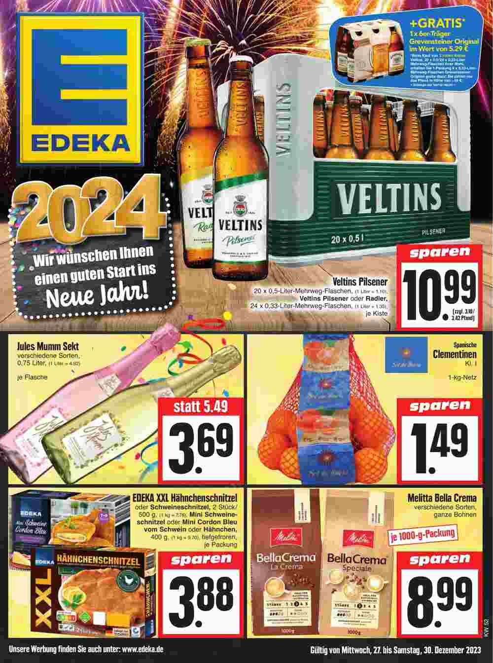 EDEKA Hahner Prospekt (ab 25.12.2023) zum Blättern - Seite 3