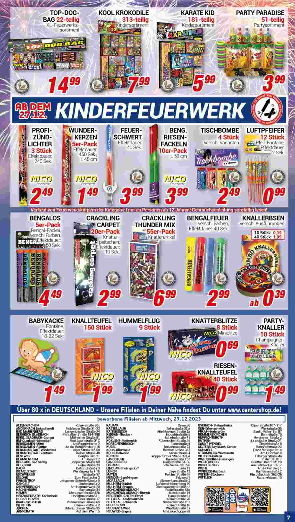 CENTERSHOP Prospekt (ab 27.12.2023) zum Blättern - Seite 7