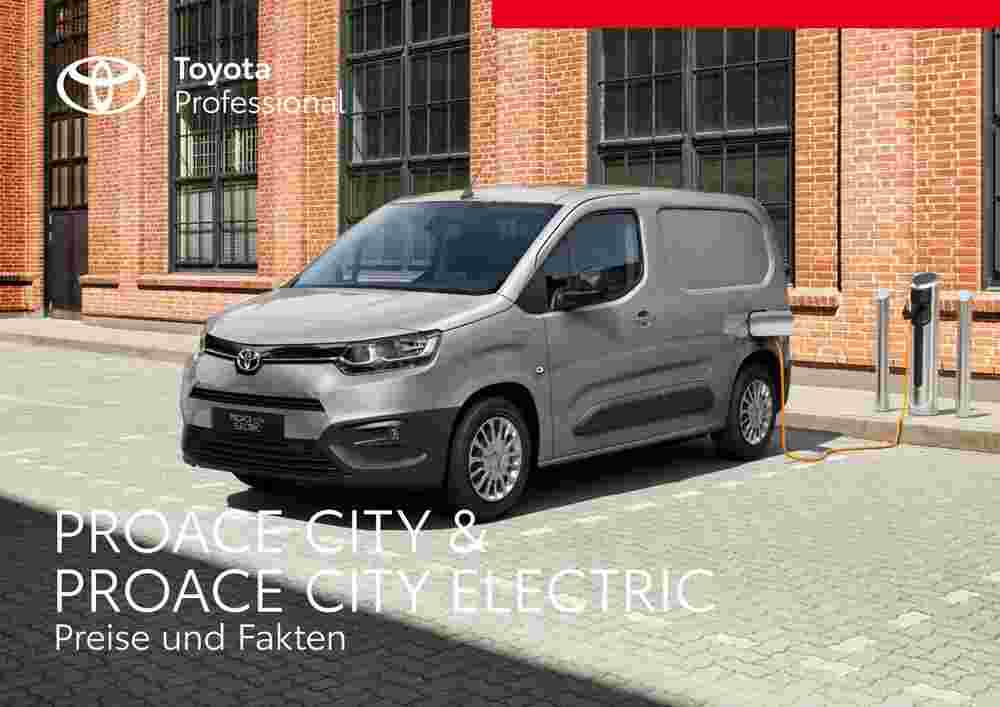 Toyota Prospekt (ab 29.12.2023) zum Blättern - Seite 1