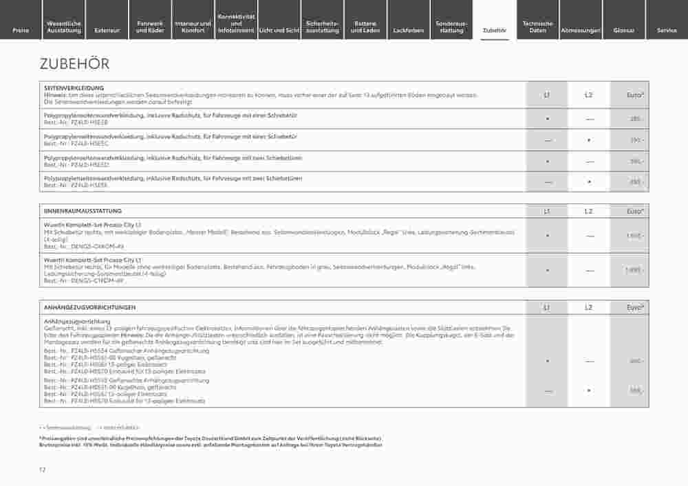 Toyota Prospekt (ab 29.12.2023) zum Blättern - Seite 17