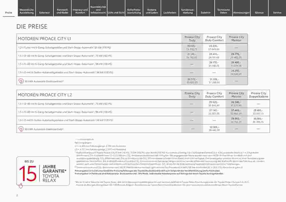 Toyota Prospekt (ab 29.12.2023) zum Blättern - Seite 2