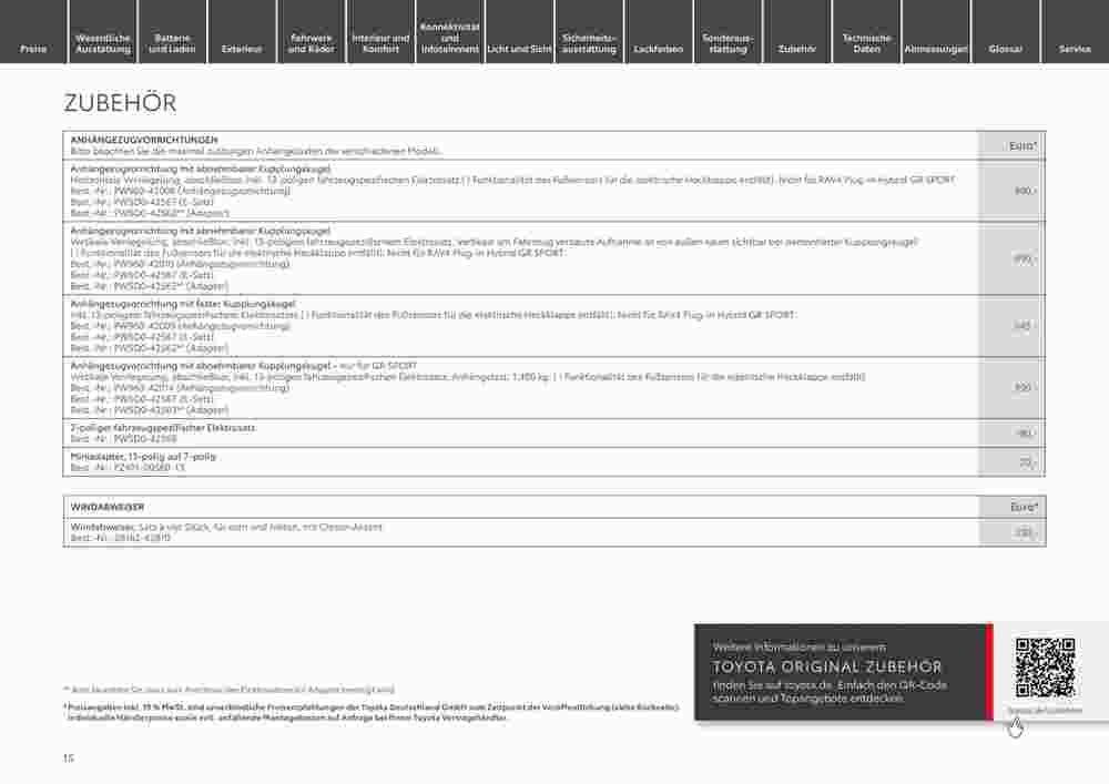 Toyota Prospekt (ab 29.12.2023) zum Blättern - Seite 15