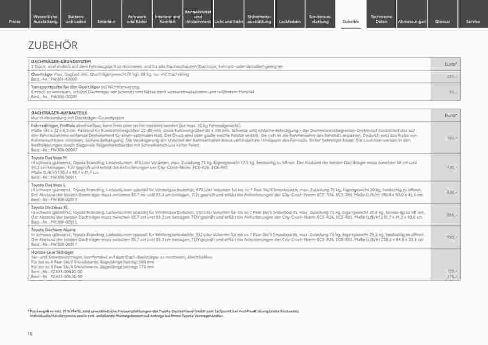 Toyota Prospekt (ab 29.12.2023) zum Blättern - Seite 16