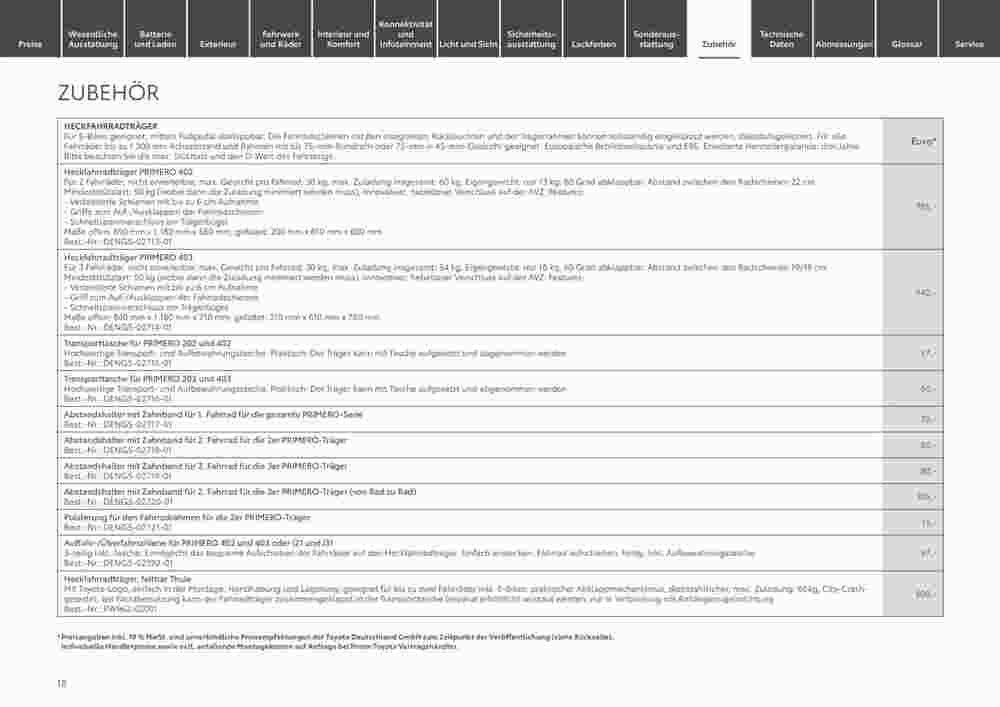 Toyota Prospekt (ab 29.12.2023) zum Blättern - Seite 18