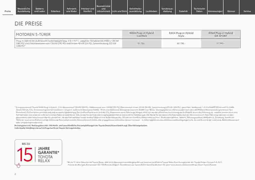 Toyota Prospekt (ab 29.12.2023) zum Blättern - Seite 2