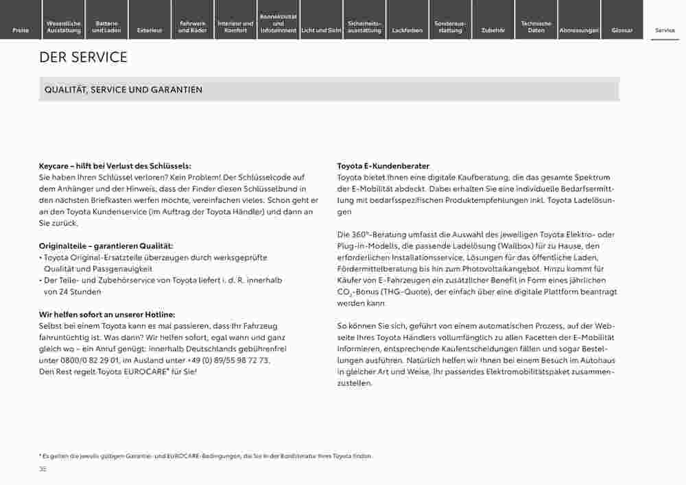 Toyota Prospekt (ab 29.12.2023) zum Blättern - Seite 35