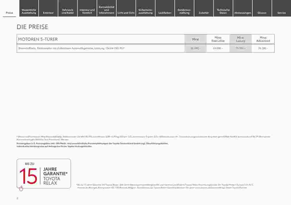 Toyota Prospekt (ab 29.12.2023) zum Blättern - Seite 2