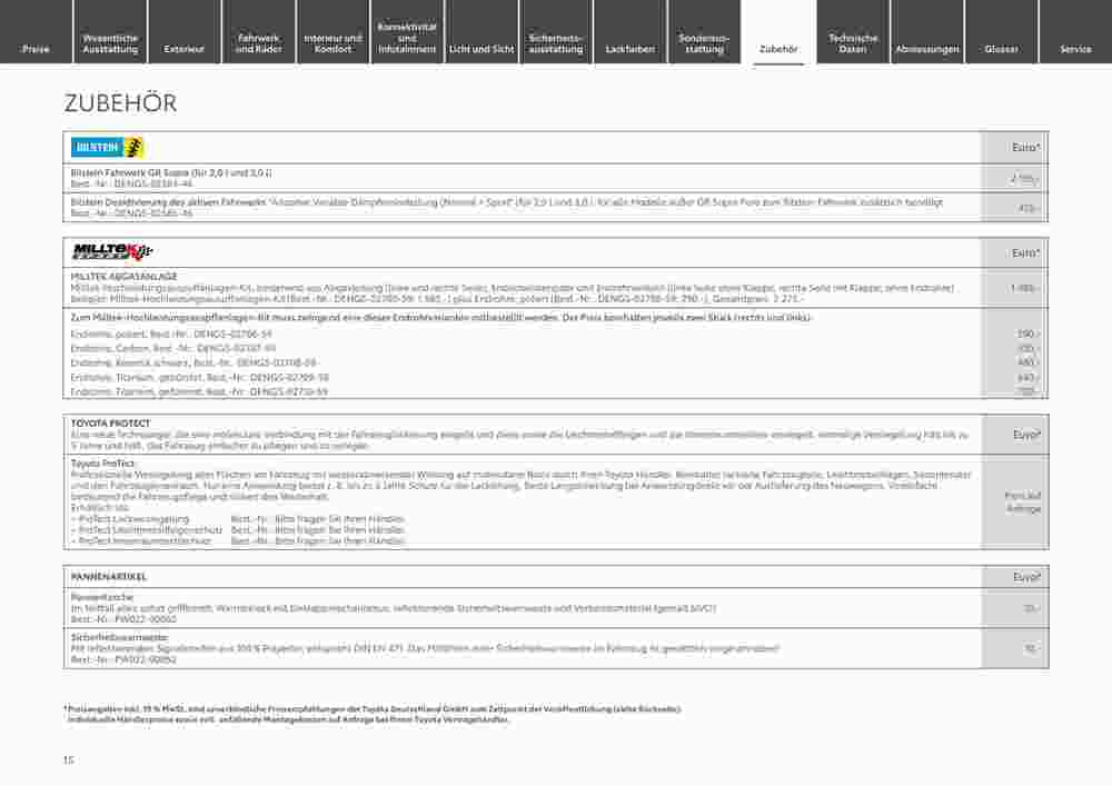Toyota Prospekt (ab 29.12.2023) zum Blättern - Seite 15